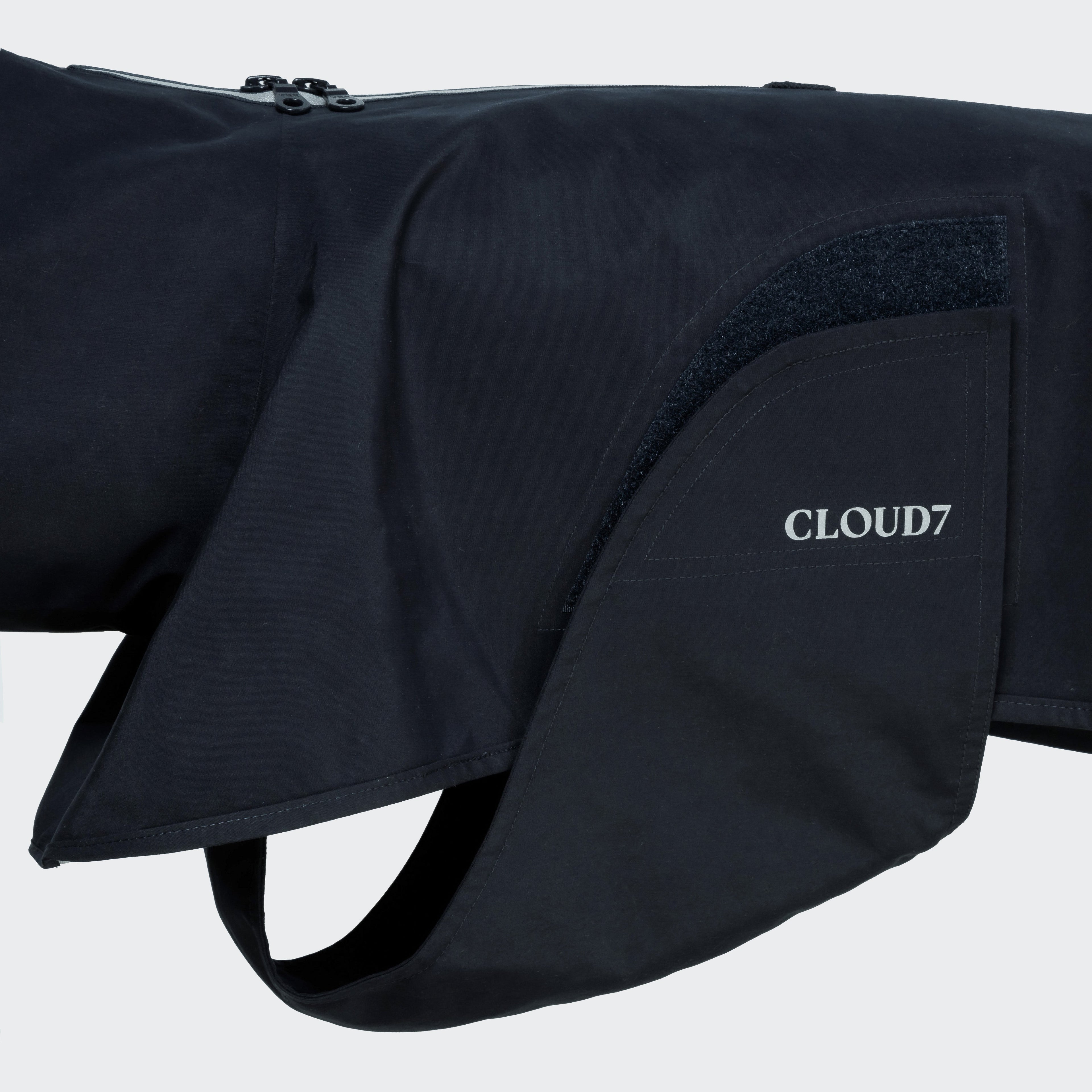 Helgoland Navy Dog Raincoat