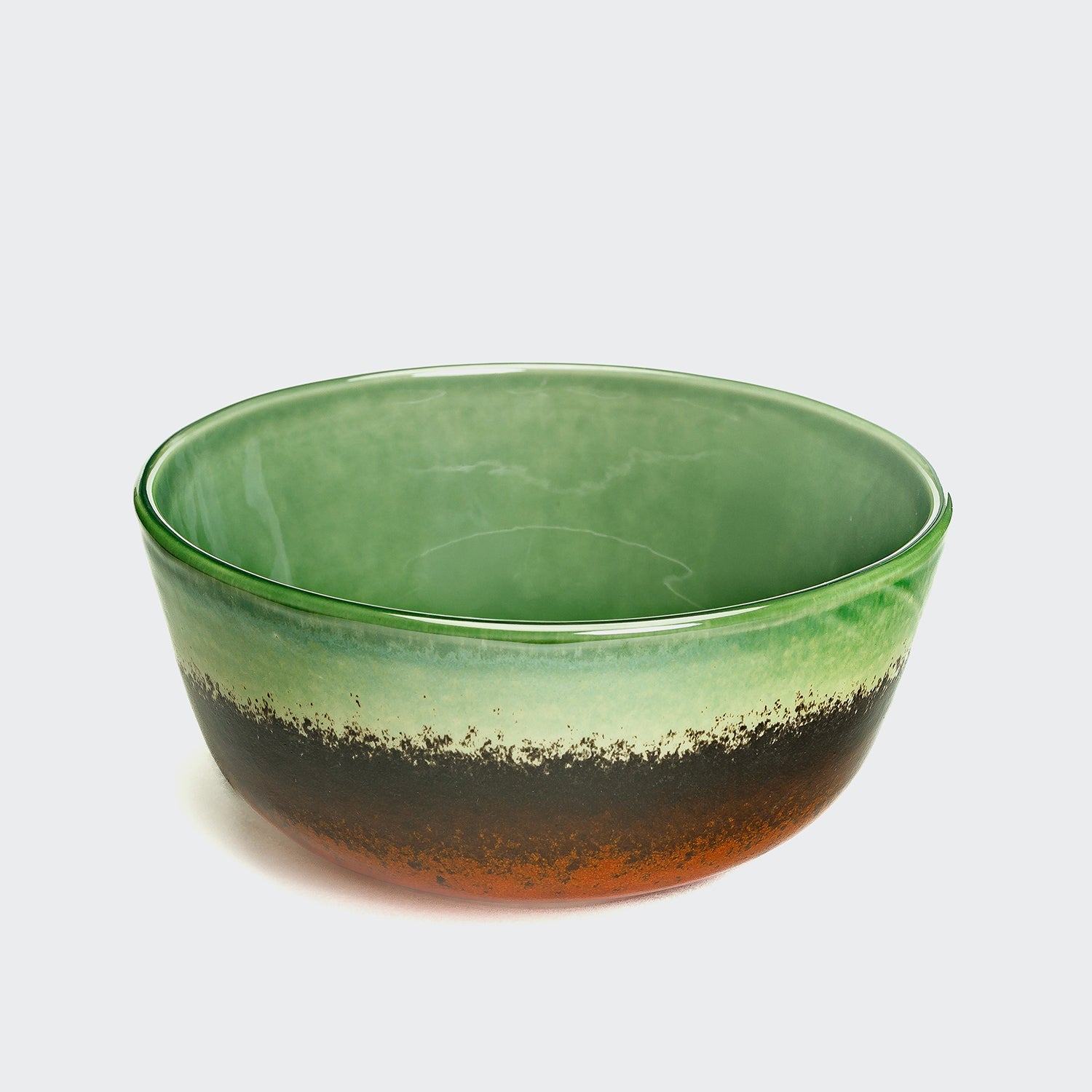 Annie Green-Orange Dog Bowl - Durable & Easy-Clean Pet Dish
