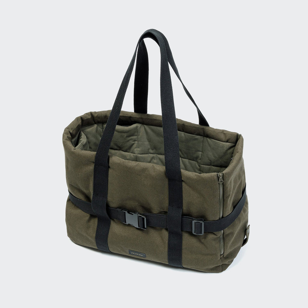 Turin Canvas Dog Carrier in Olive