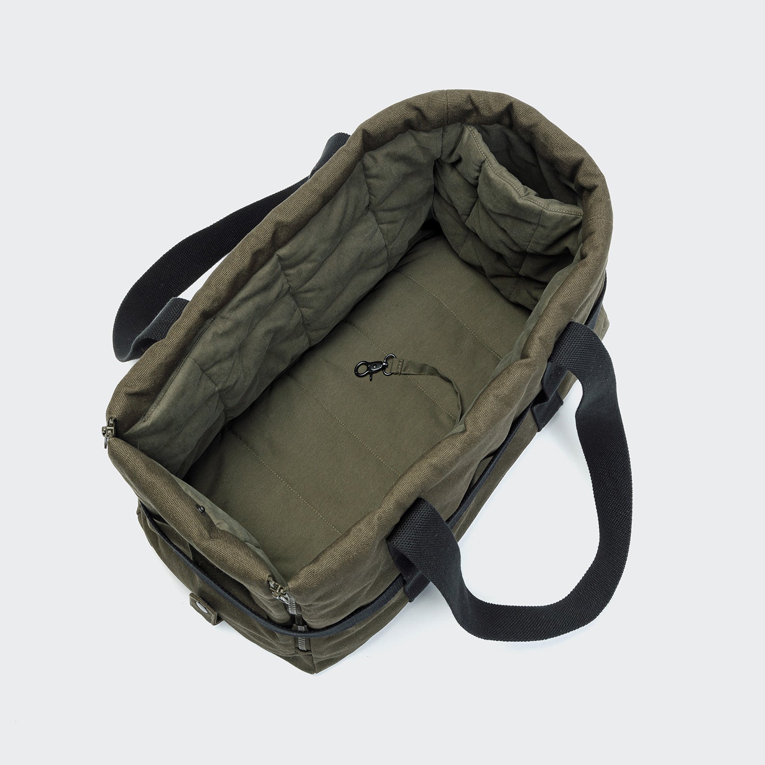 Turin Canvas Dog Carrier in Olive