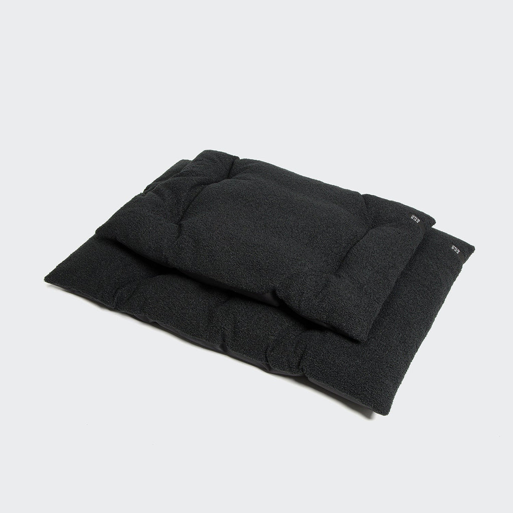 RESC7UE Black Plush Dog Pillow - Ultra-Soft, Huggable Cuddle Toy
