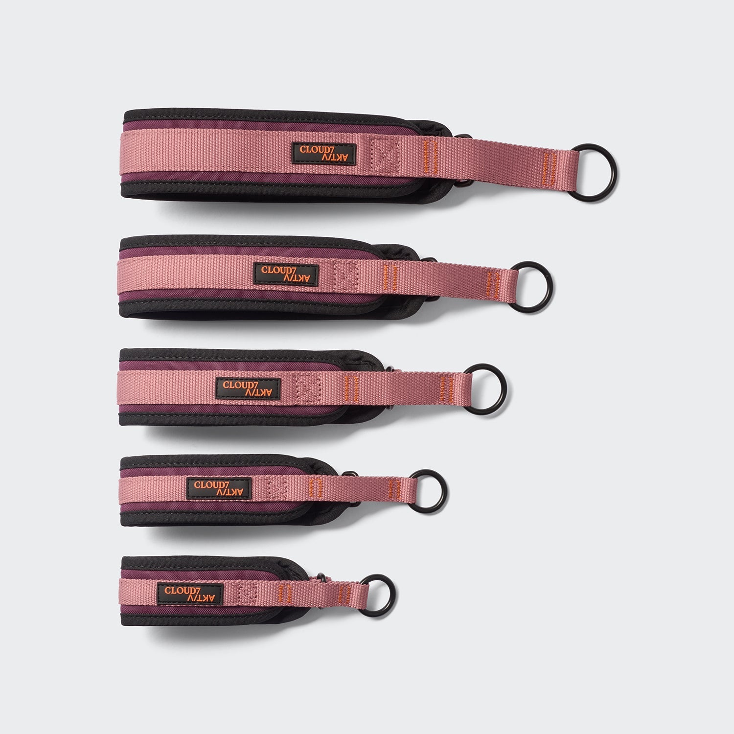 C-1 Martingale Collar – AKTIV Softshell in Aubergine/Soft Rose