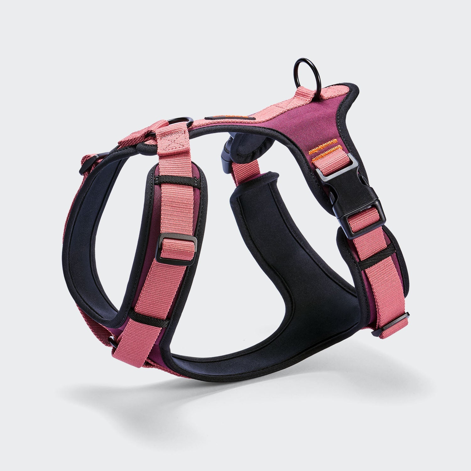 Y-3 Harness AKTIV Softshell Jacket in Aubergine and Soft Rose