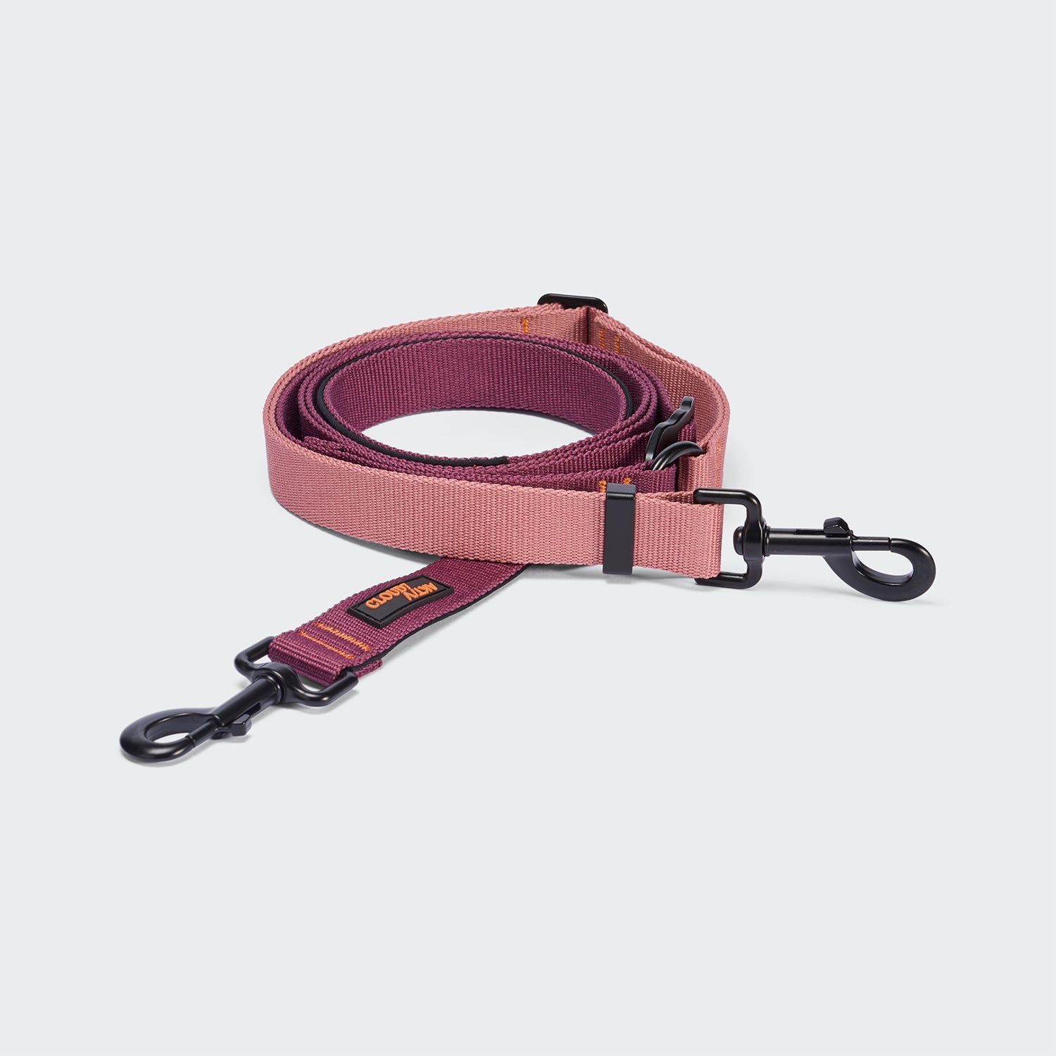 L-1 Hands-Free Leash AKTIV – Elegant Aubergine/Soft Rose