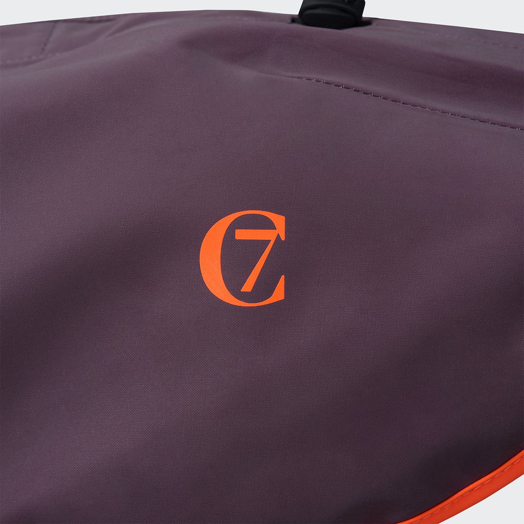 AKTIV Dog Raincoat - Aubergine/Orange, Stylish & Practical