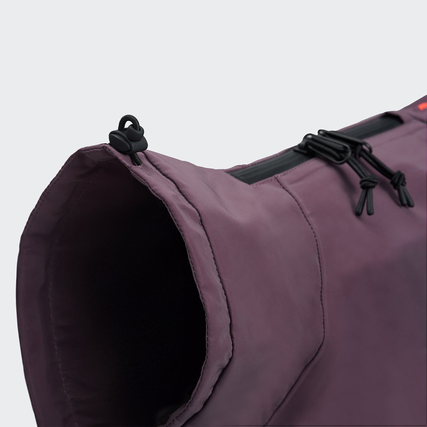 AKTIV Dog Raincoat - Aubergine/Orange, Stylish & Practical