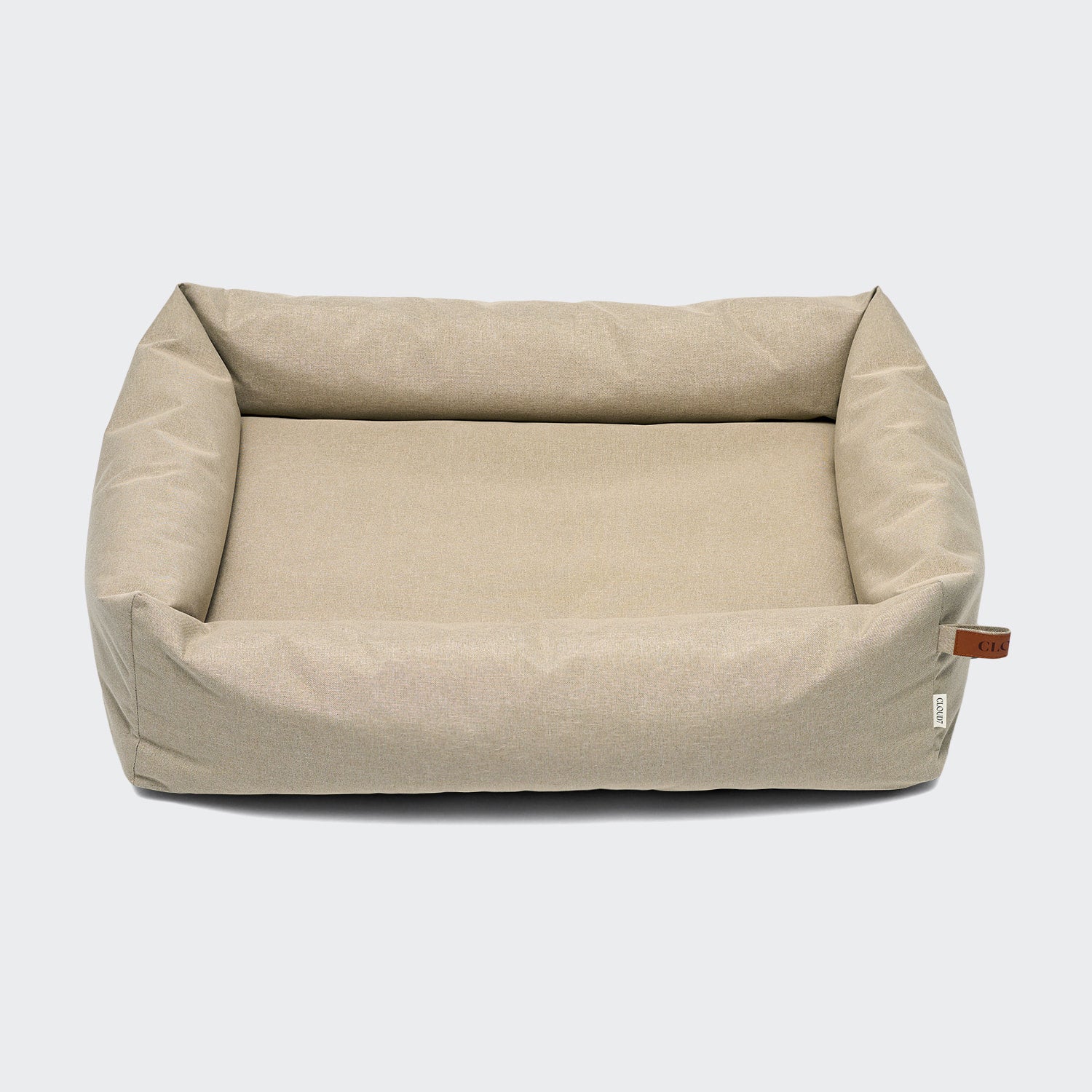 Sleepy Deluxe Outdoor Dog Bed in Sand