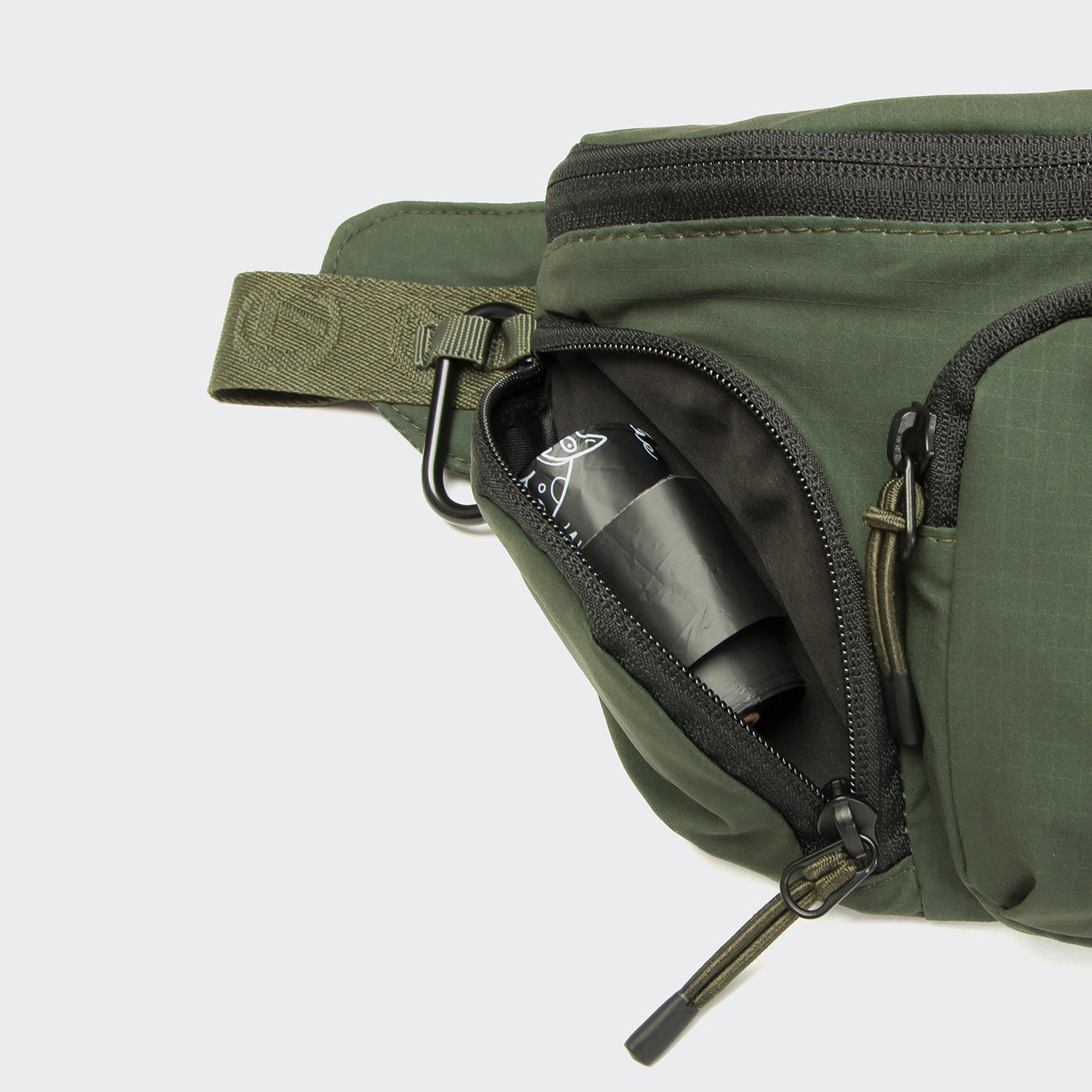 AKTIV Olive Belt Bag - Sleek, Hands-Free Convenience