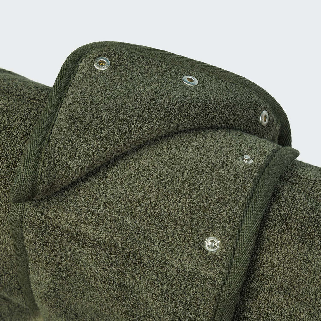 Wannsee Sage Dog Bathrobe - Plush, Cozy & Absorbent for Pets