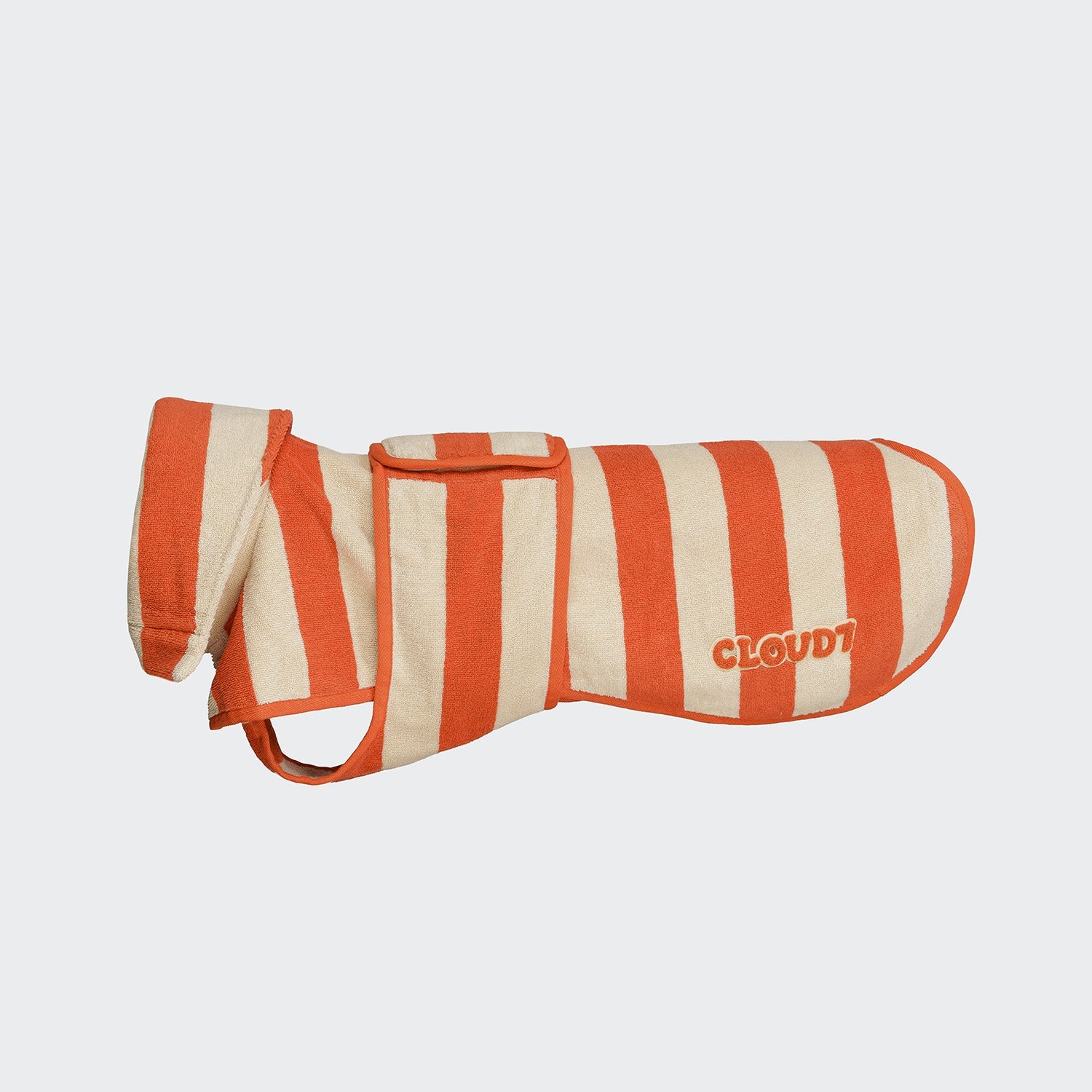 Wannsee Stripes Dog Bathrobe – Soft & Cozy Pet Robe