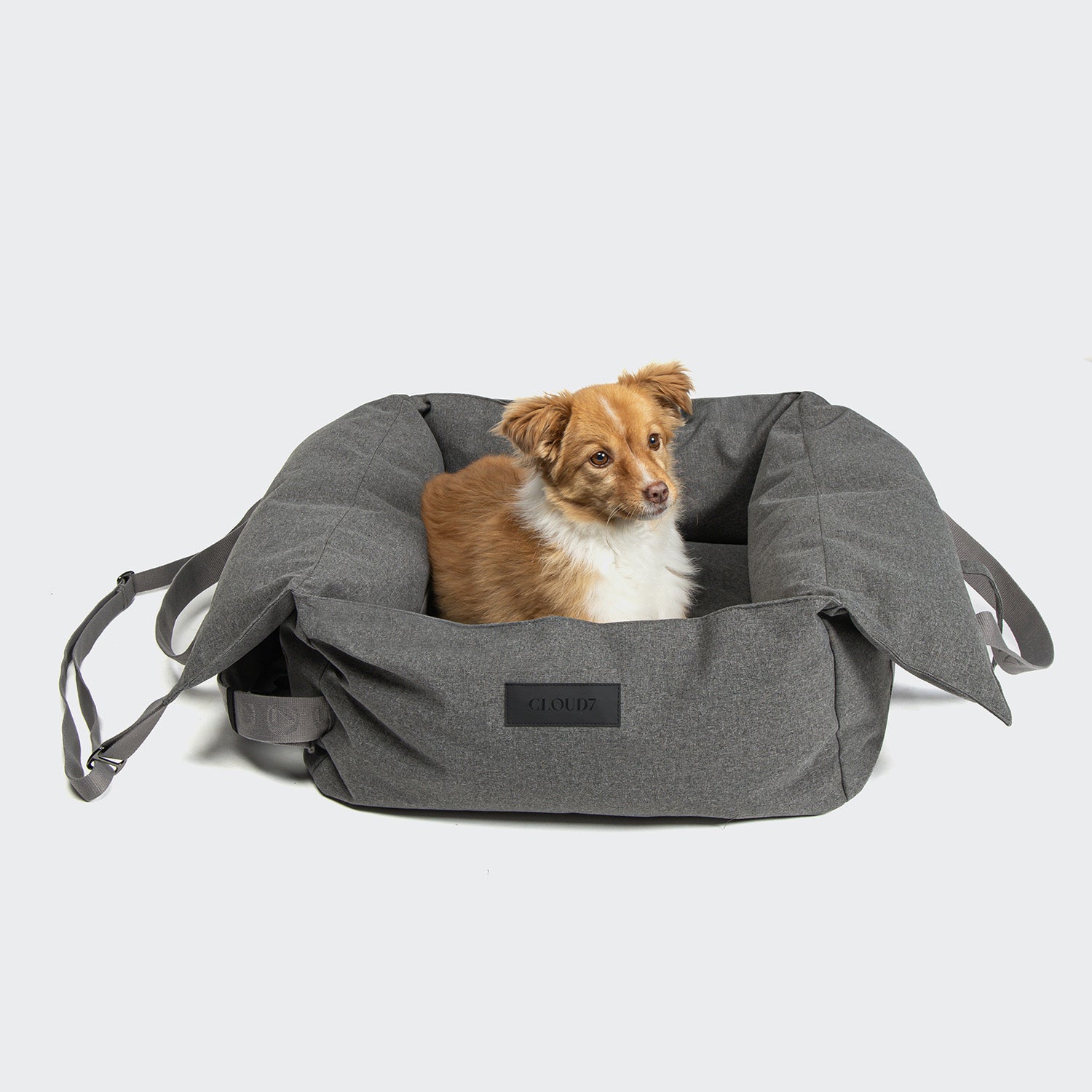 Getaway Portable Dog Car Seat – Light Graphite