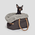 Chic Como Heather Brown Dog Bag