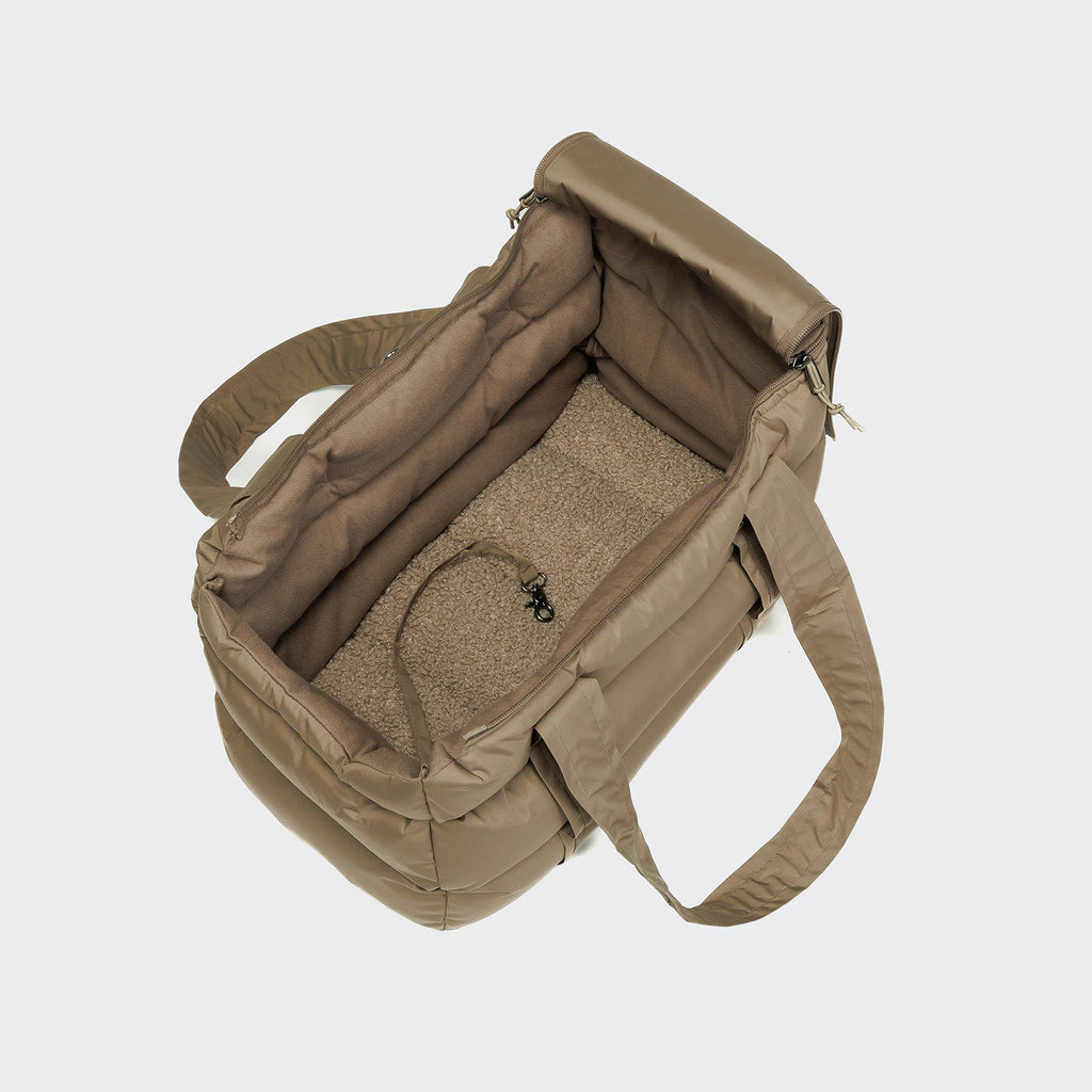 Montreal Sandy Brown Dog Carrier - Comfortable and Durable Pet Carrier