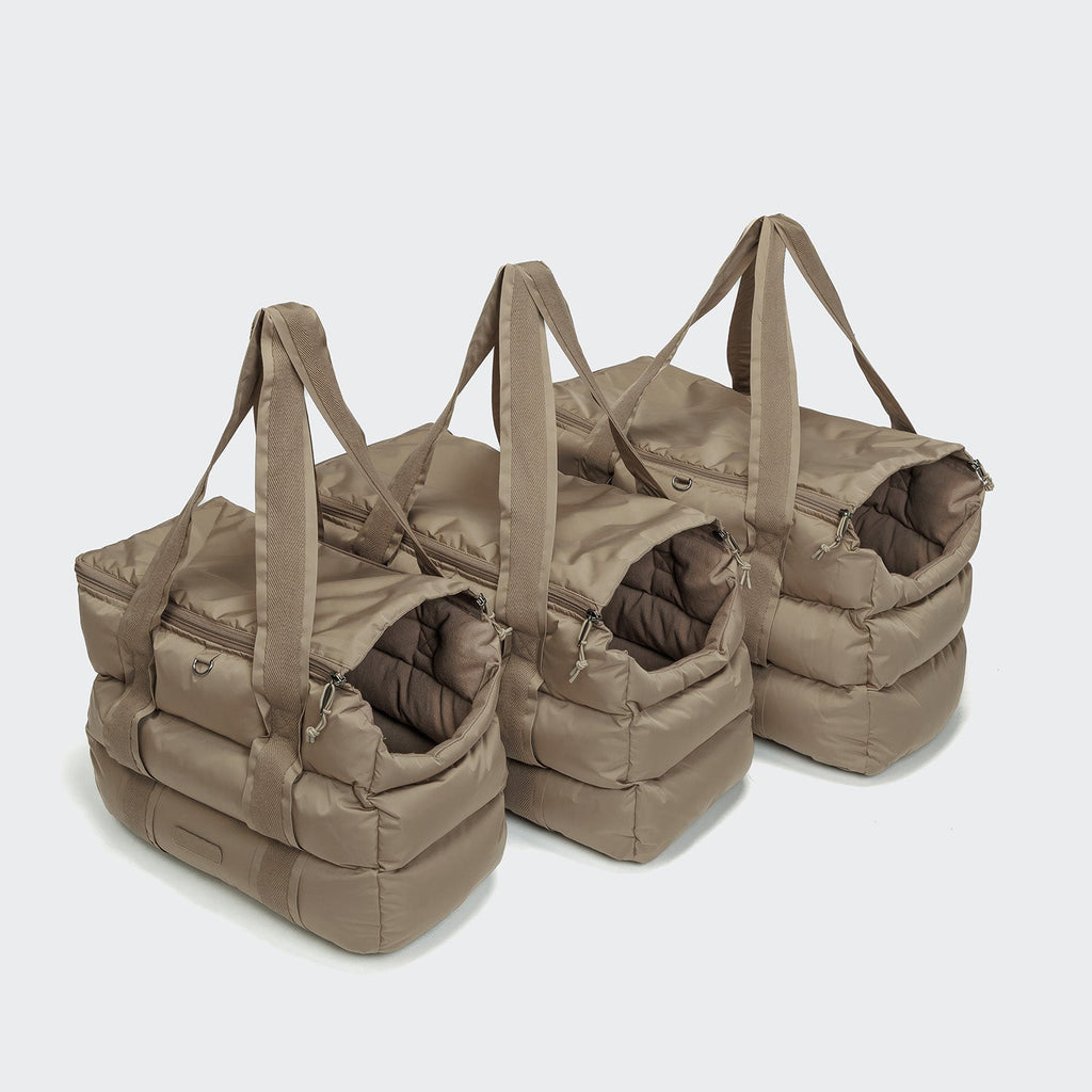 Montreal Sandy Brown Dog Carrier - Comfortable and Durable Pet Carrier