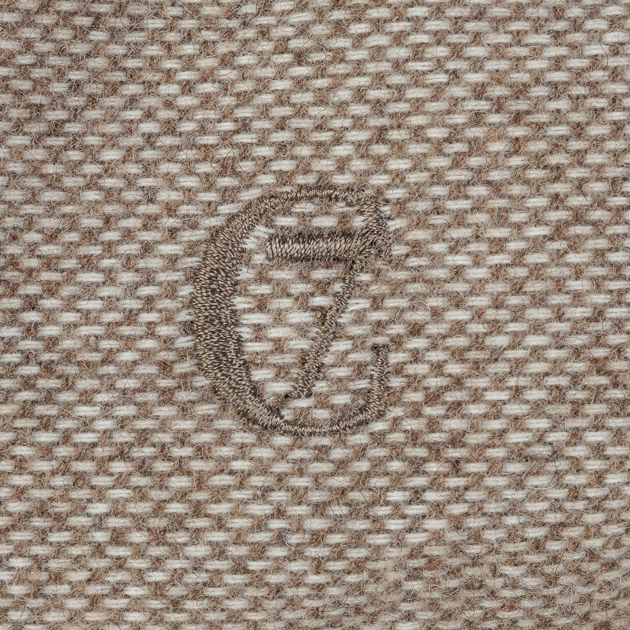 Beige Dachshund Coat by Brooklyn Tweed