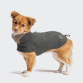 Brooklyn Lightweight Graphite Dog Coat - Stylish & Warm