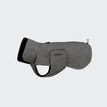 Brooklyn Long Tweed Dog Coat - Black
