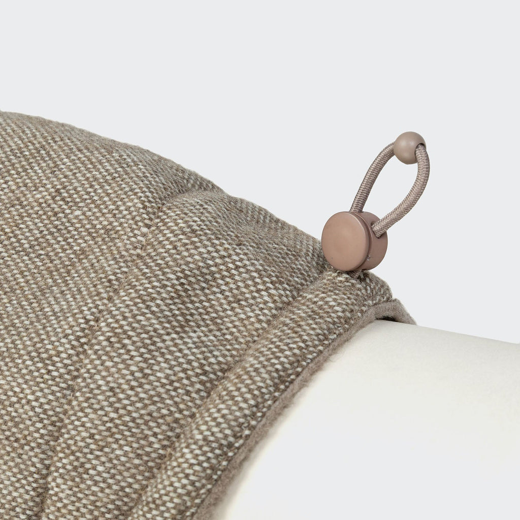 Beige Brooklyn Tweed Dog Coat – Cozy & Stylish for Your Pup