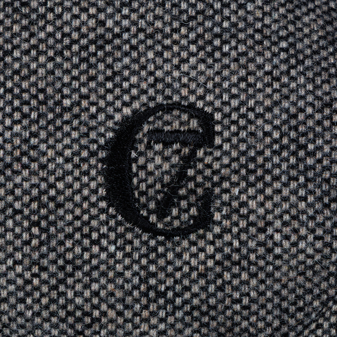 French Bulldog Coat in Brooklyn Tweed Black – Cozy, Durable & Stylish