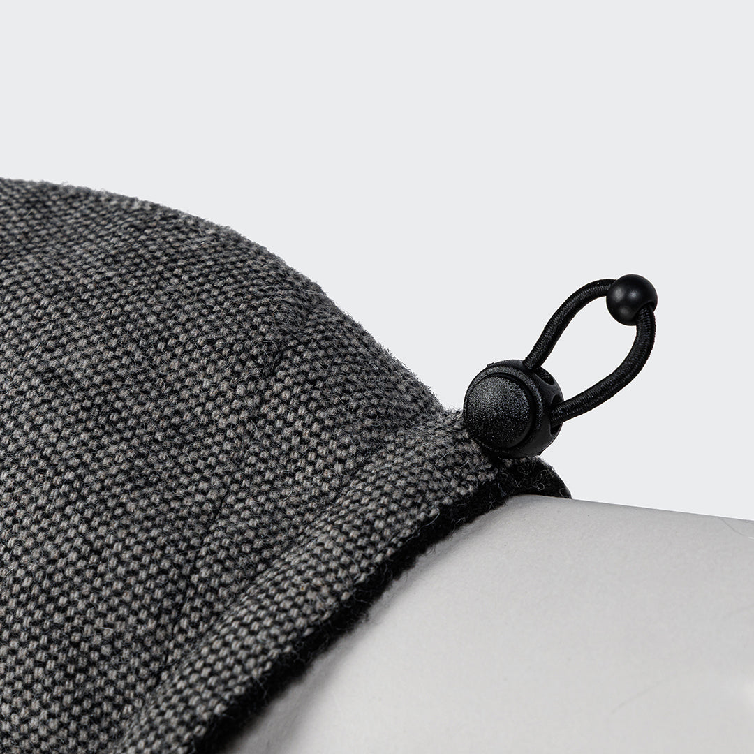 French Bulldog Coat in Brooklyn Tweed Black – Cozy, Durable & Stylish