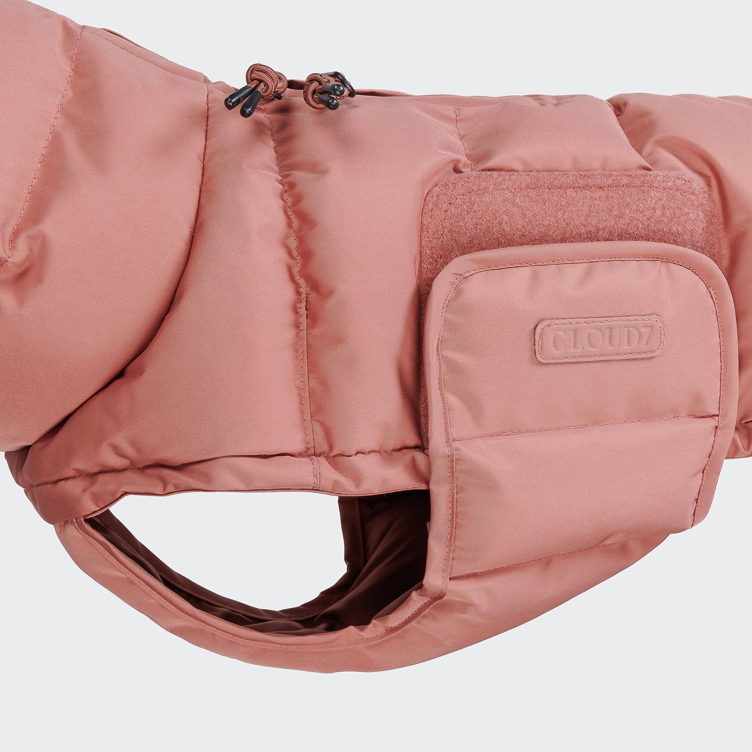 Dachshund Coat in Alaska Faded Rose – Cozy, Fashionable Warmth for Your Pup