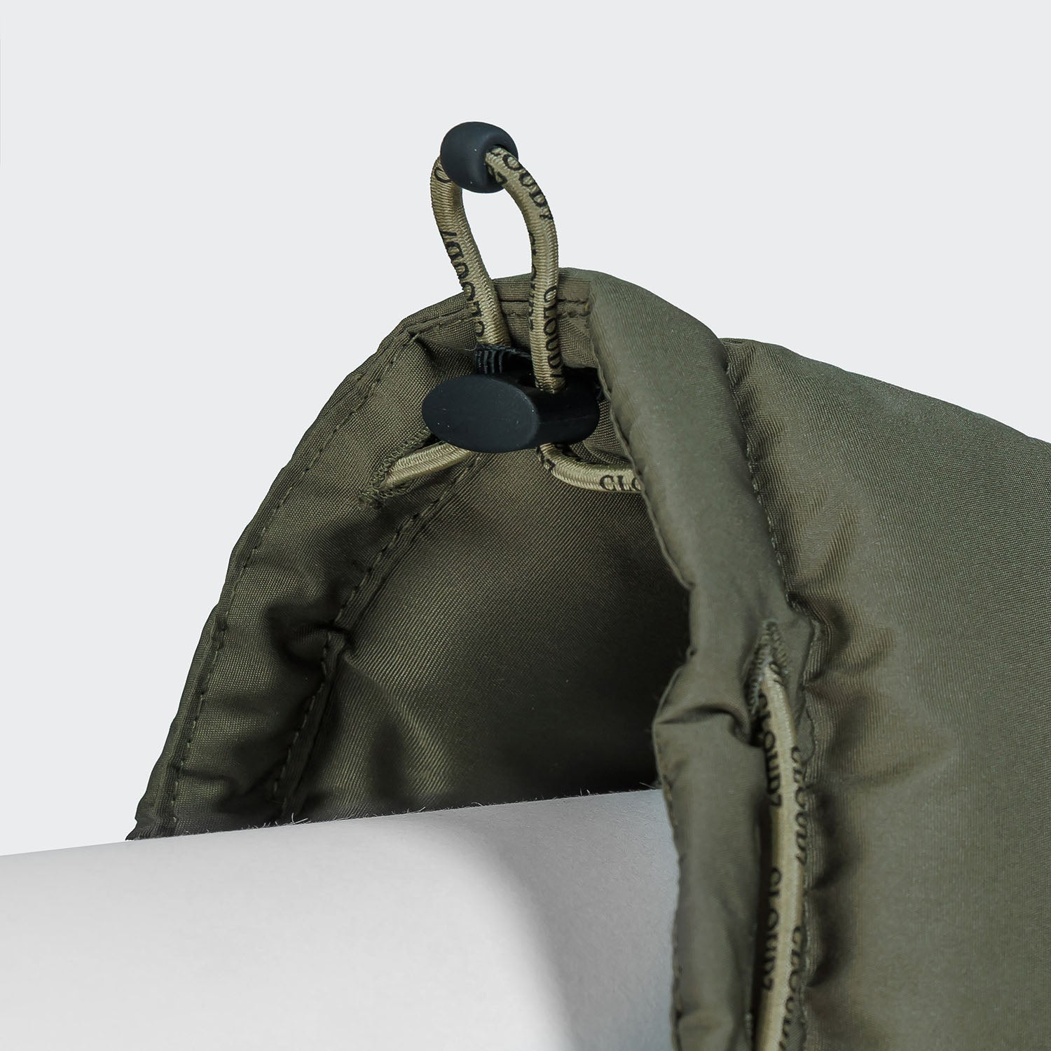 Cozy Dachshund Coat in Alaska Light Olive