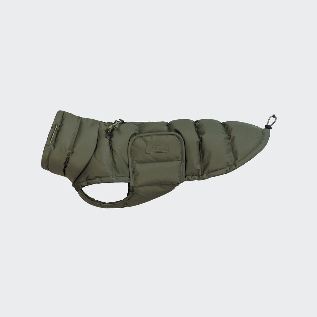 Cozy Dachshund Coat in Alaska Light Olive