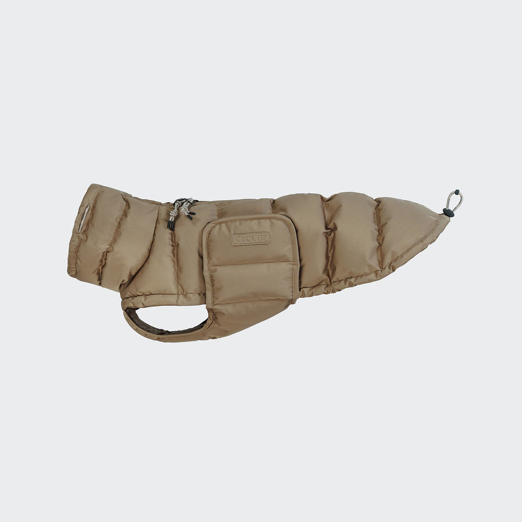 Cozy Dachshund Coat in Alaska Sandy Brown – Warm, Durable Winter Wear for Small Dogs