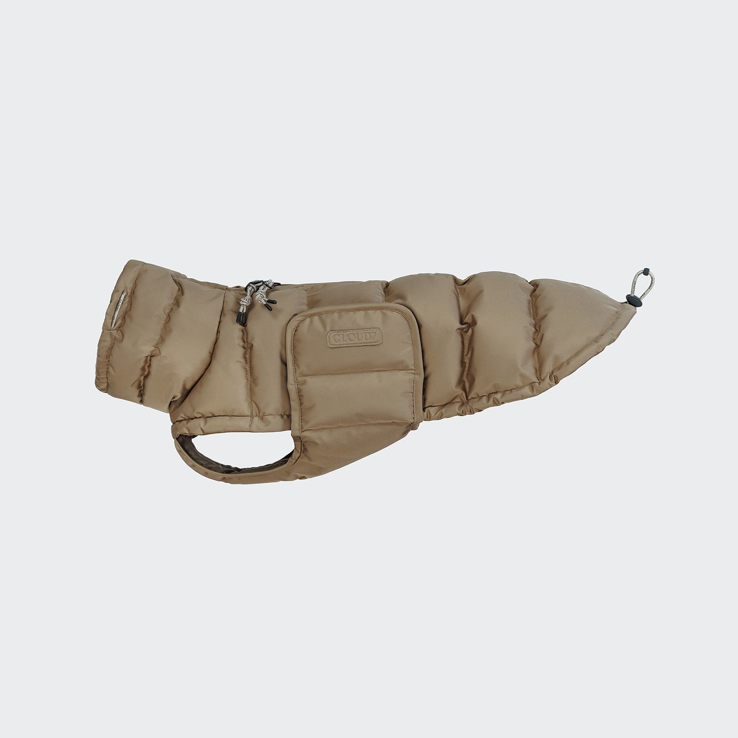 Cozy Dachshund Coat in Alaska Sandy Brown – Warm, Durable Winter Wear for Small Dogs