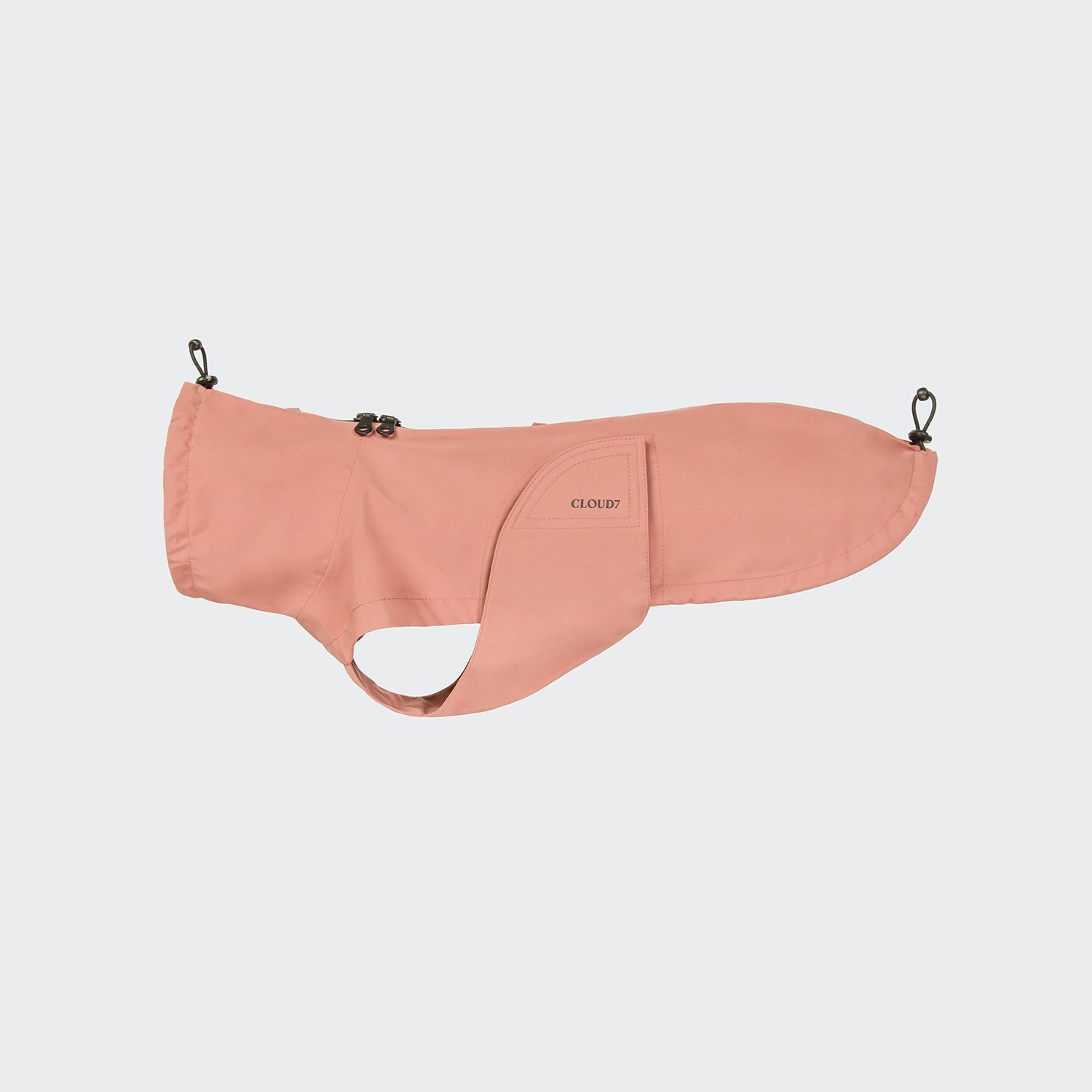 Dachshund Raincoat Dublin 2.0 in Faded Rose