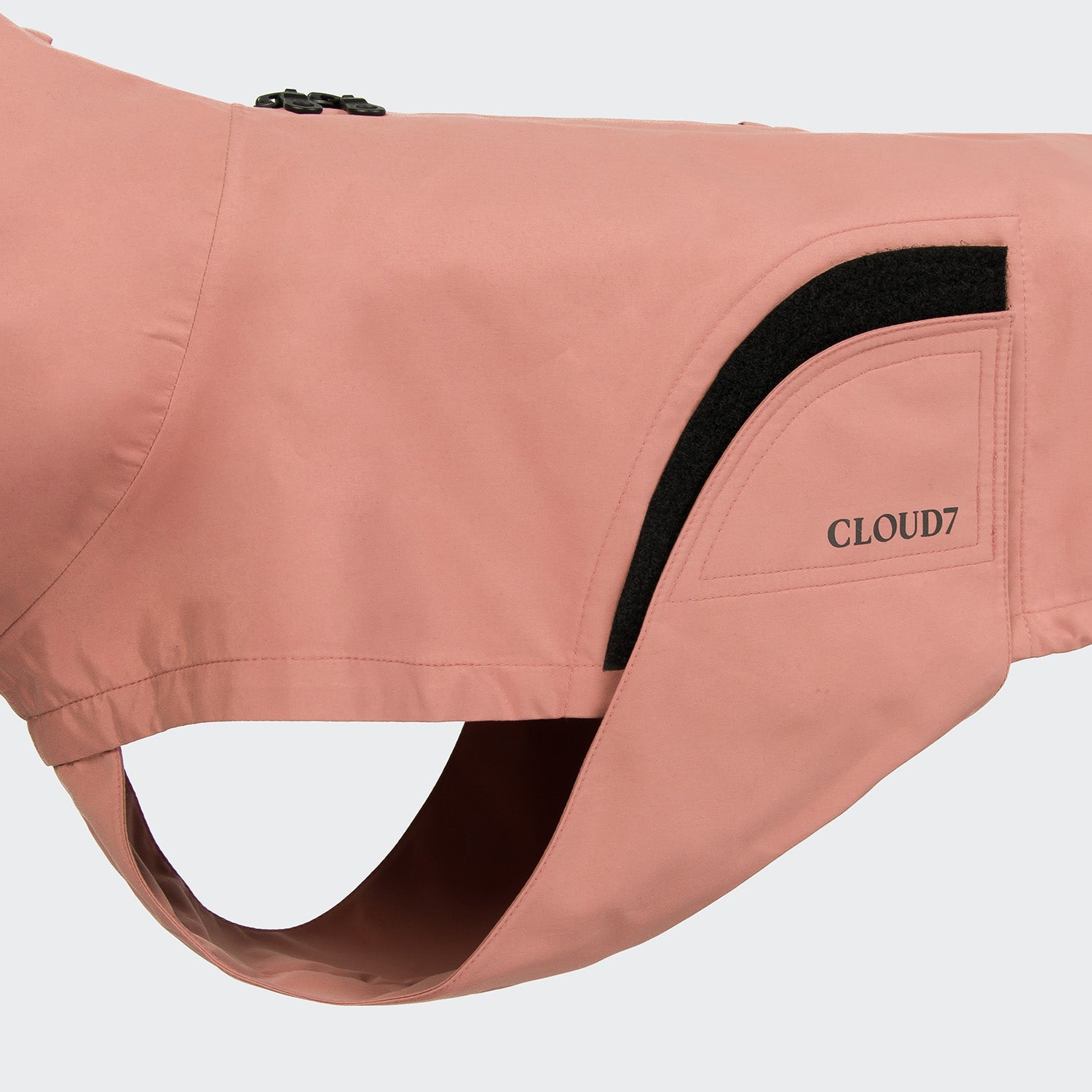 Dublin 2.0 Dog Raincoat in Faded Rose