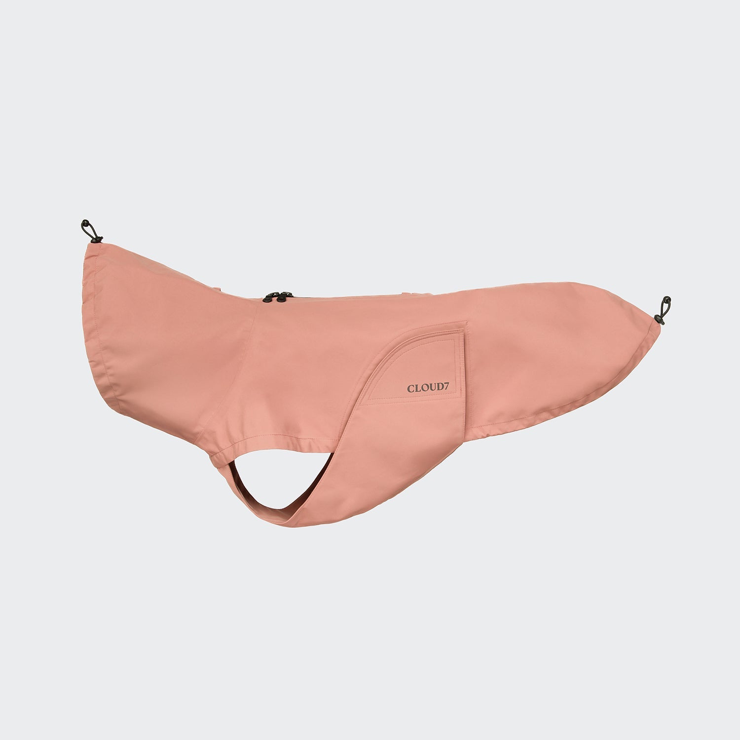 Dublin 2.0 Dog Raincoat in Faded Rose