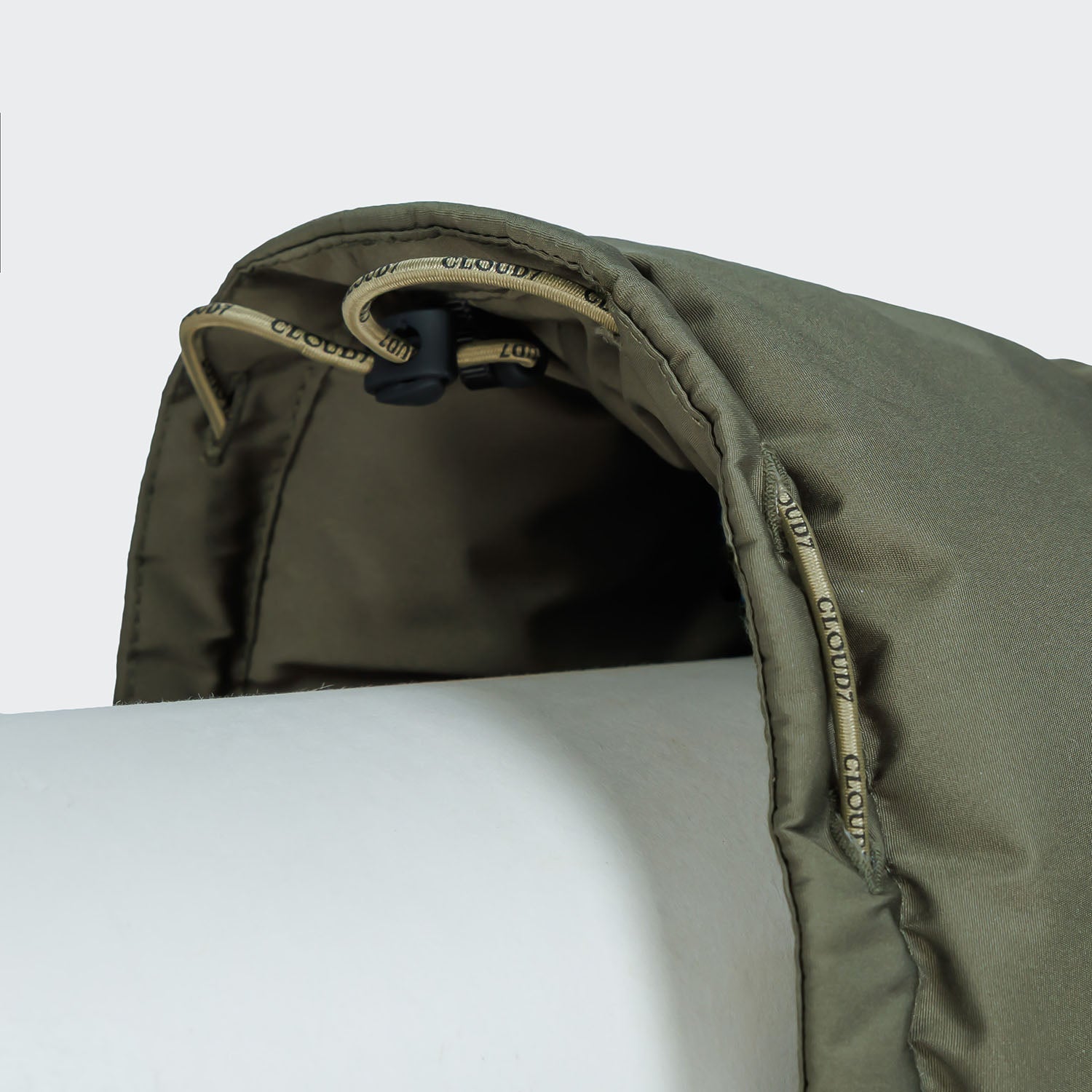 Everest Light Olive Dog Coat