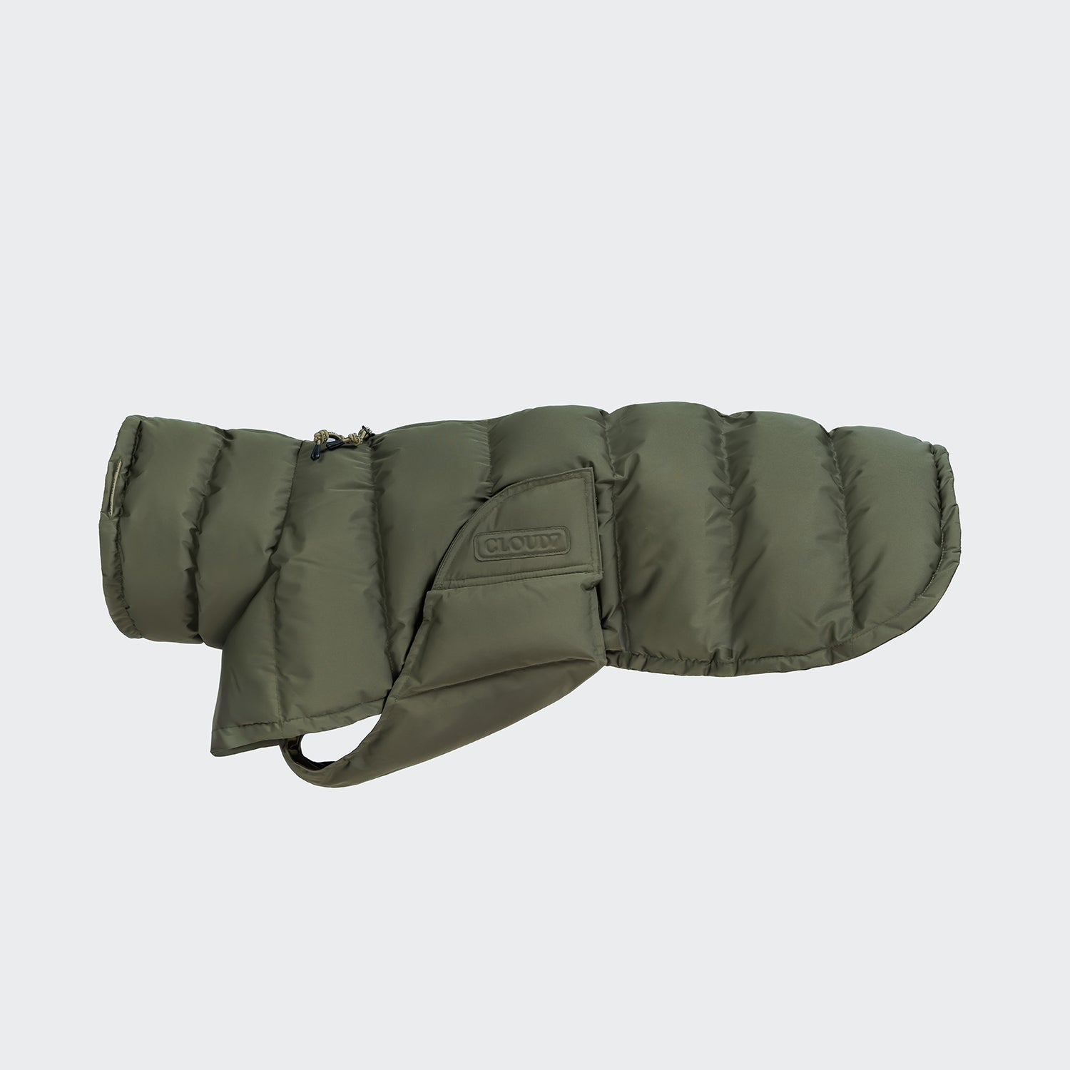 Everest Light Olive Dog Coat