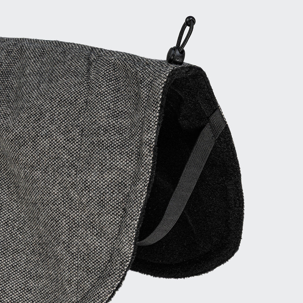 Brooklyn Long Tweed Coat for Sighthounds - Black