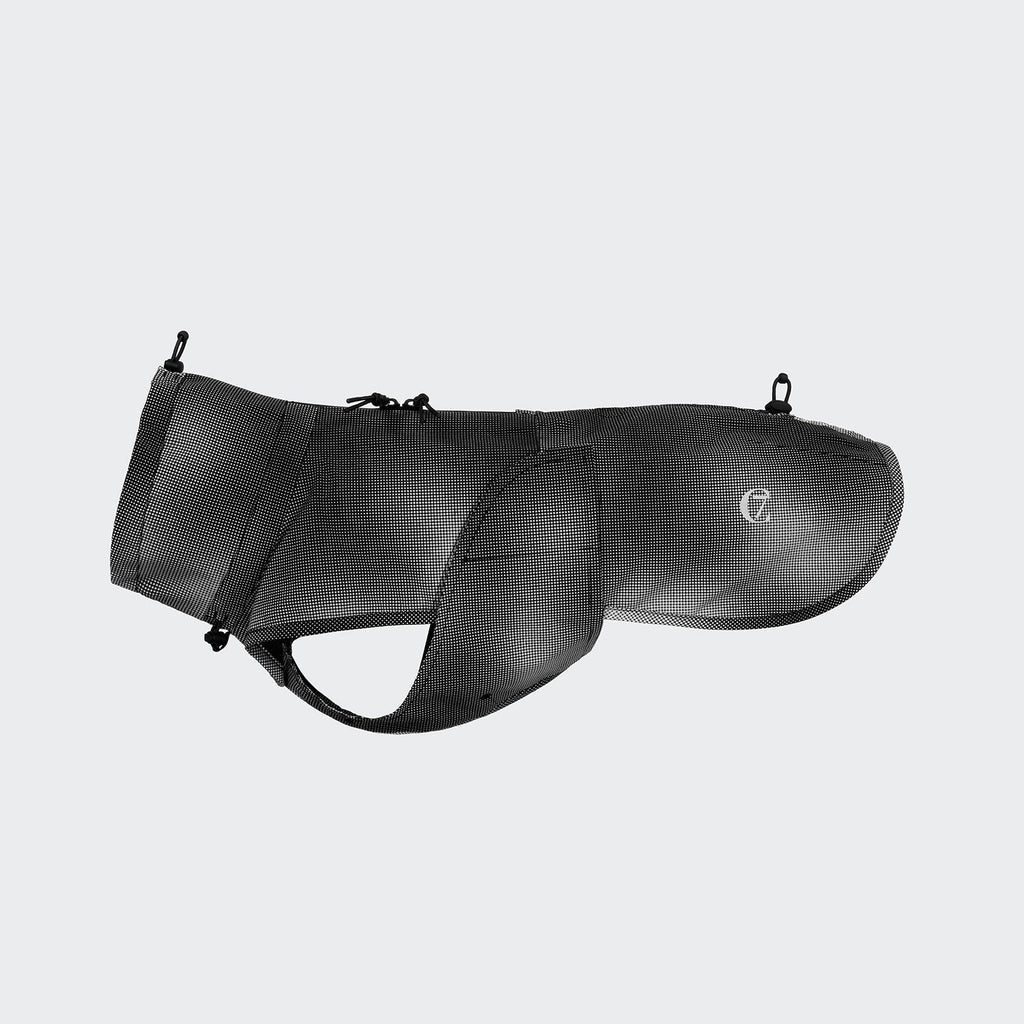 AKTIV Black Dachshund Raincoat – Weatherproof Coat for Dachshunds