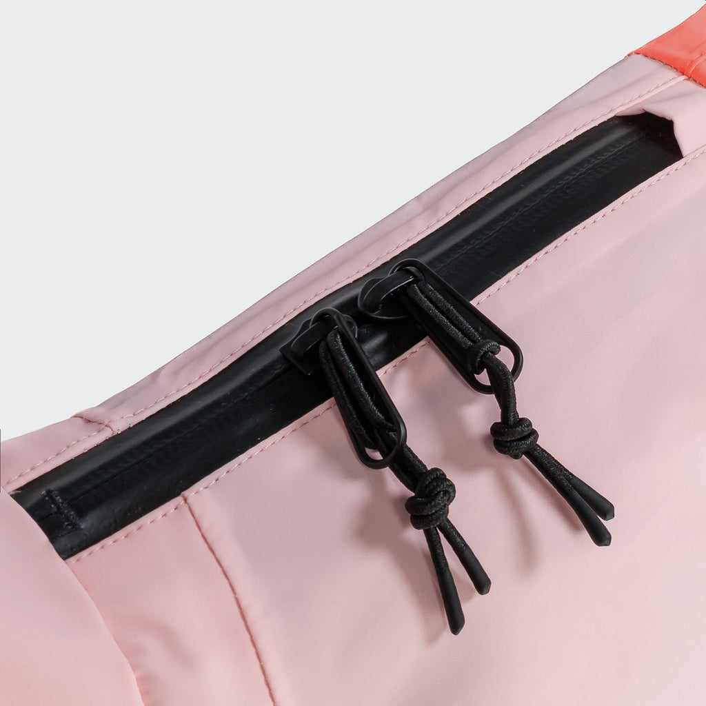Dachshund Raincoat ACTIVE Peach/Neon Pink – Stylish, Waterproof Rain Jacket for Dachshunds