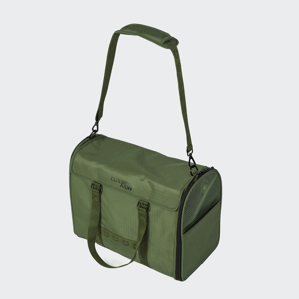 AKTIV Olive Flight Carrier – Lightweight, Comfortable Travel Carrier for Pets