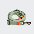 BioThane Hands-Free Dog Leash - Ipanema Mint with Neon Orange Accents