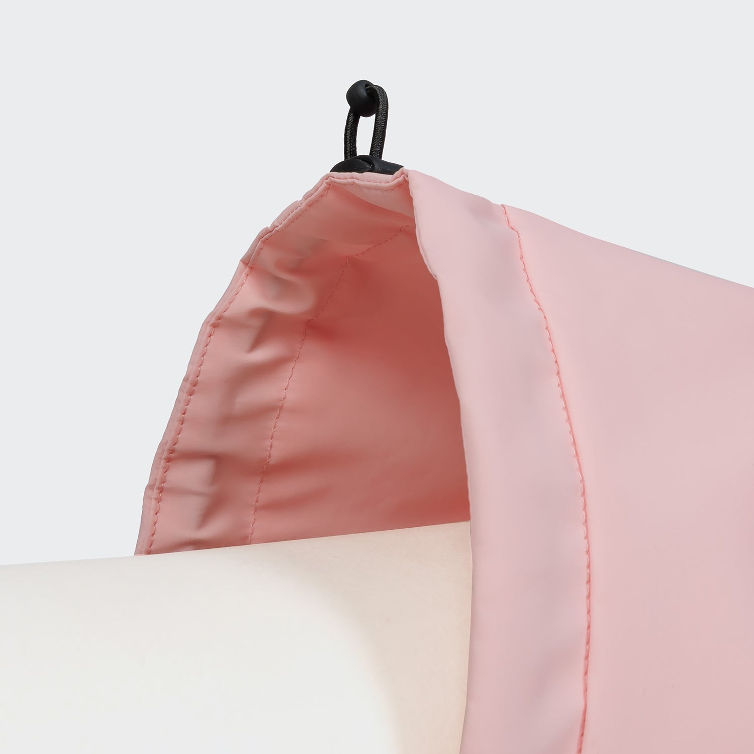 AKTIV Peach & Neon Pink Dog Raincoat