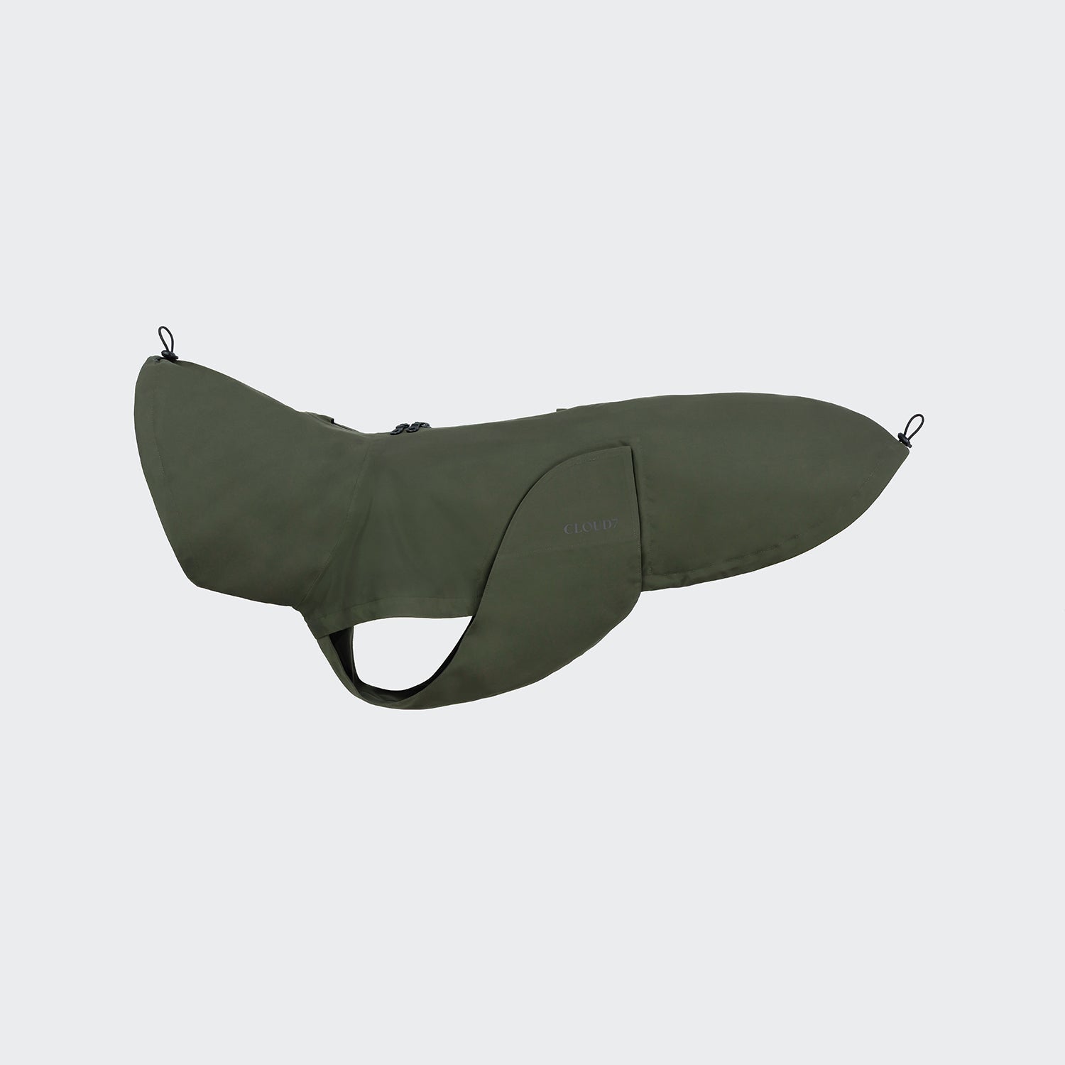 Dublin 2.0 Dog Raincoat – Dark Olive