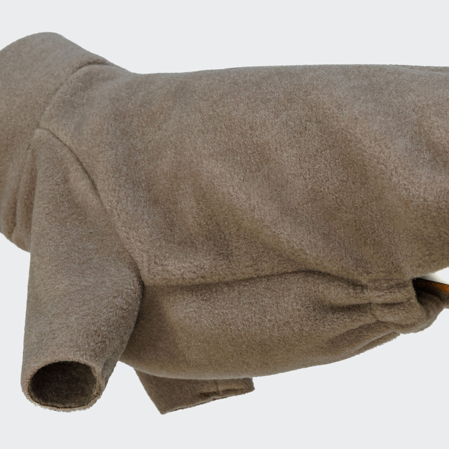 Cozy Dachshund Fleece Sweater in Cornwall Toffee