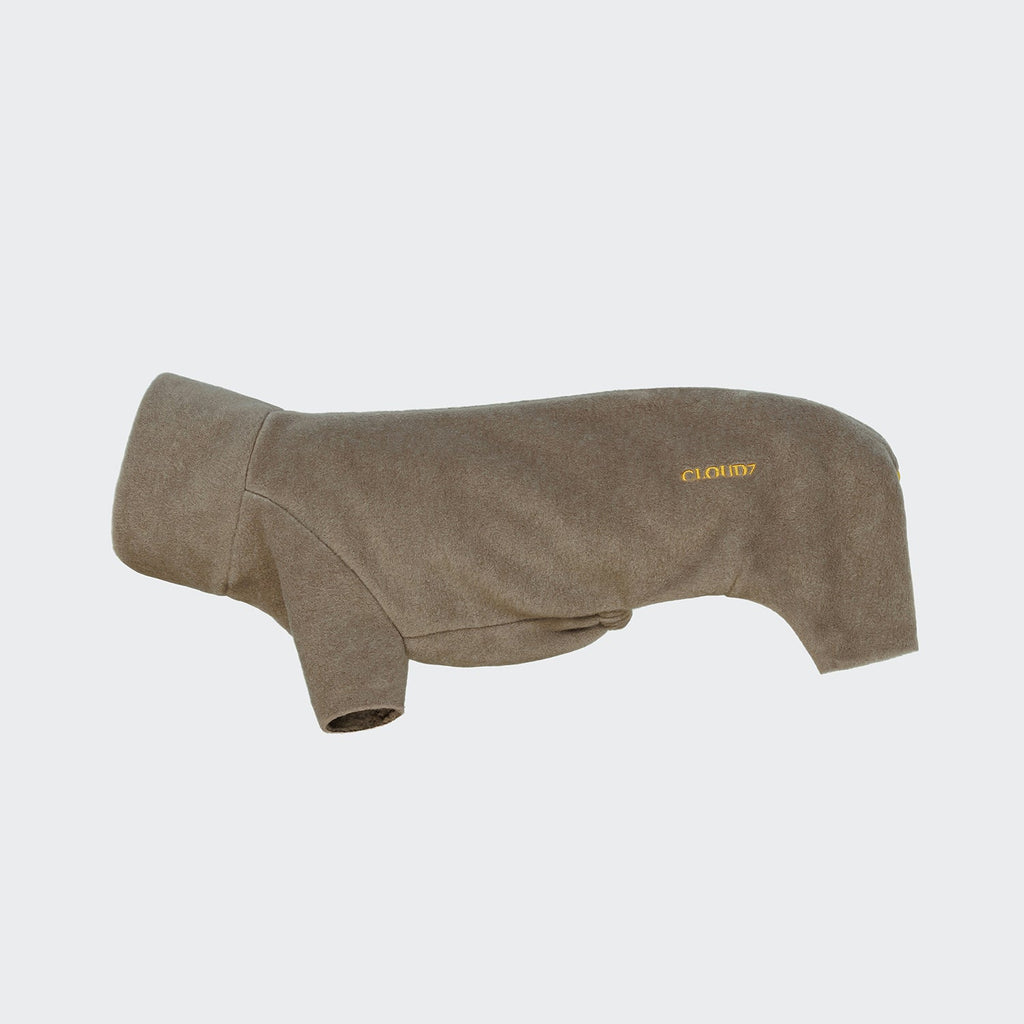 Cozy Dachshund Fleece Sweater in Cornwall Toffee