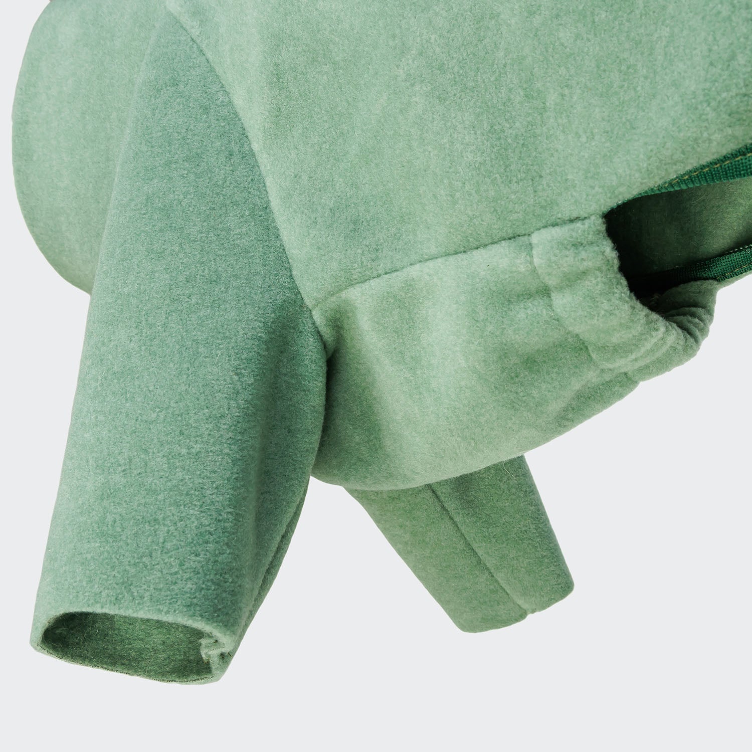 Cozy Cornwall Dusty Green Sighthound Fleece Sweater