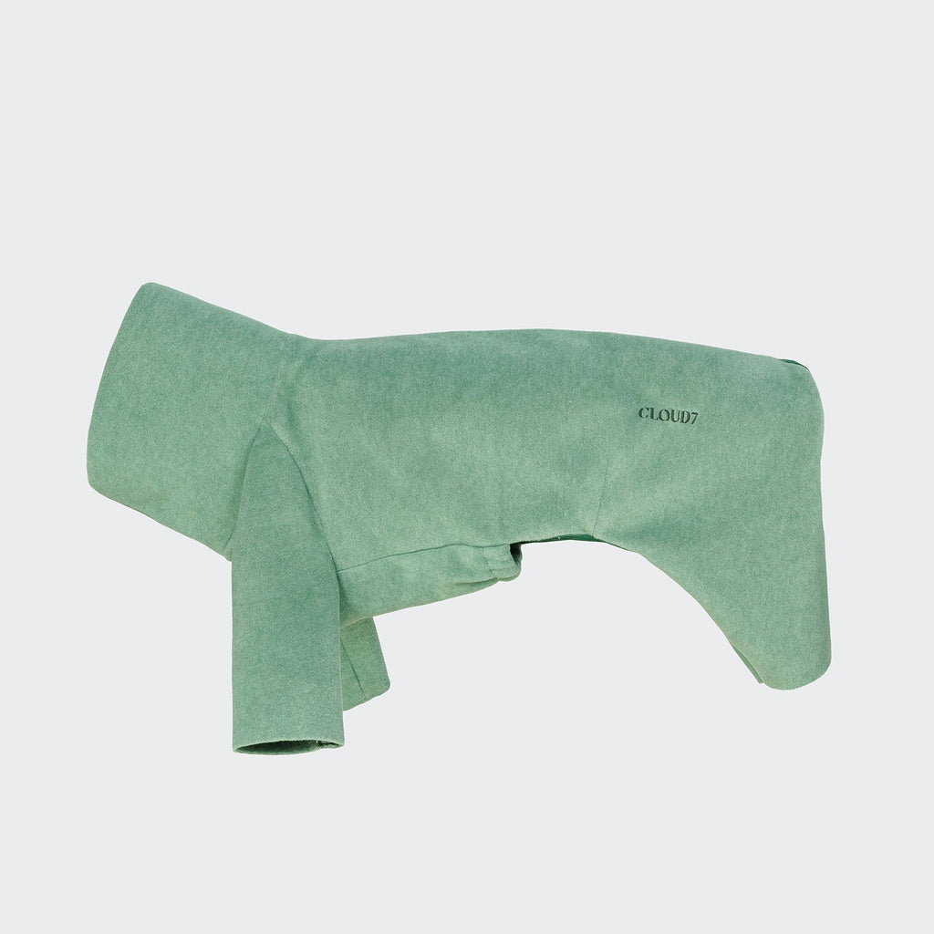 Cozy Cornwall Dusty Green Sighthound Fleece Sweater