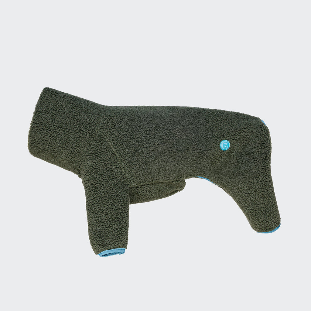 Cozy Olive Teddy Cornwall Sighthound Sweater