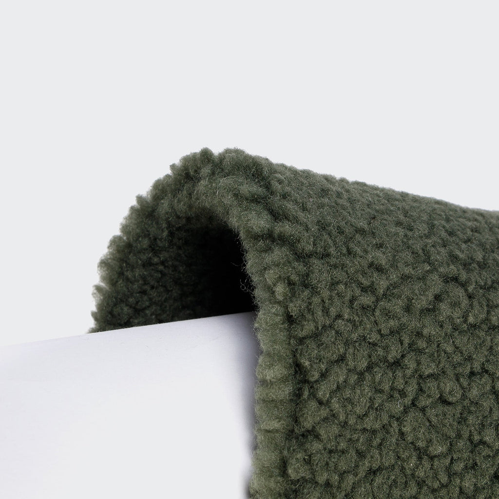 Cozy Italian Greyhound Knit Sweater in Cornwall Teddy Olive