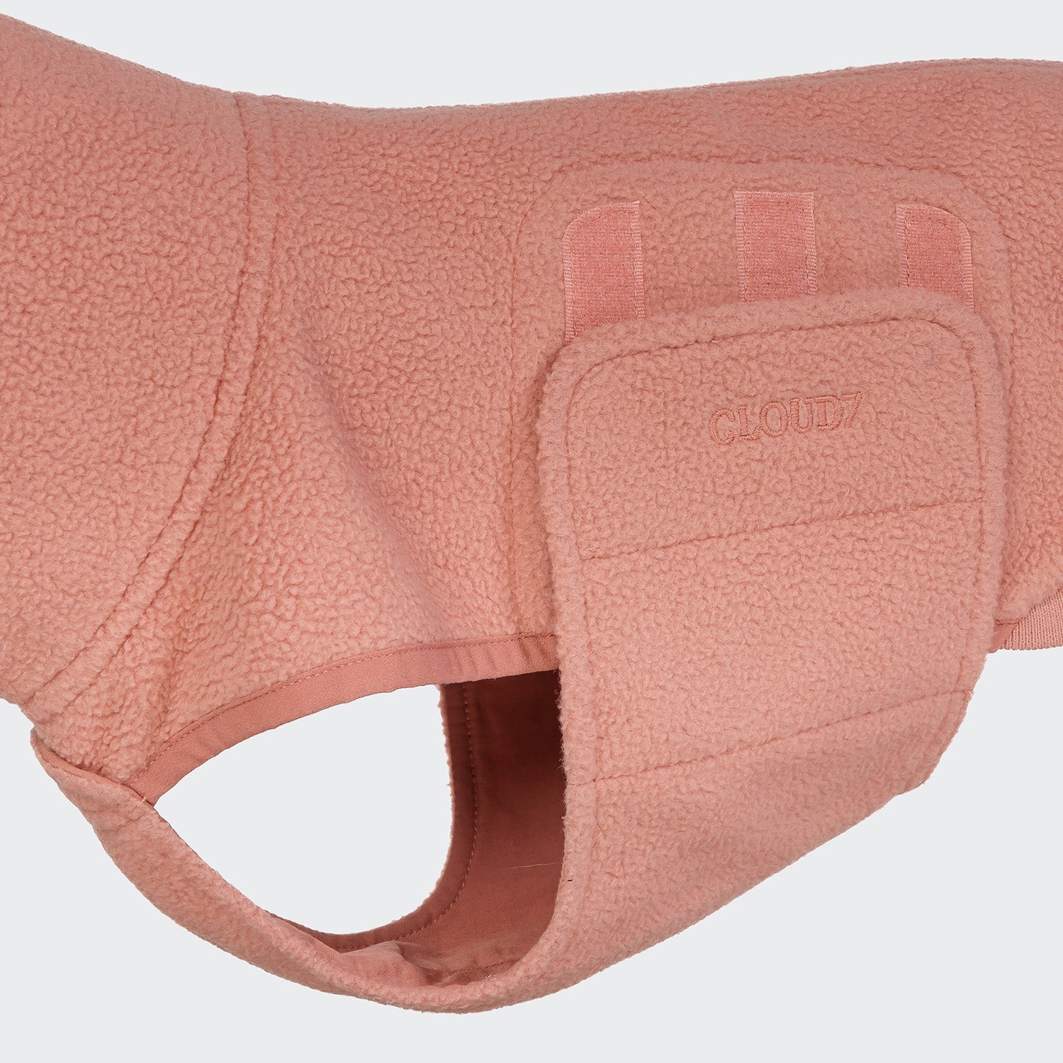 Derby 2.0 Fleece Dog Sweater – Faded Rose
