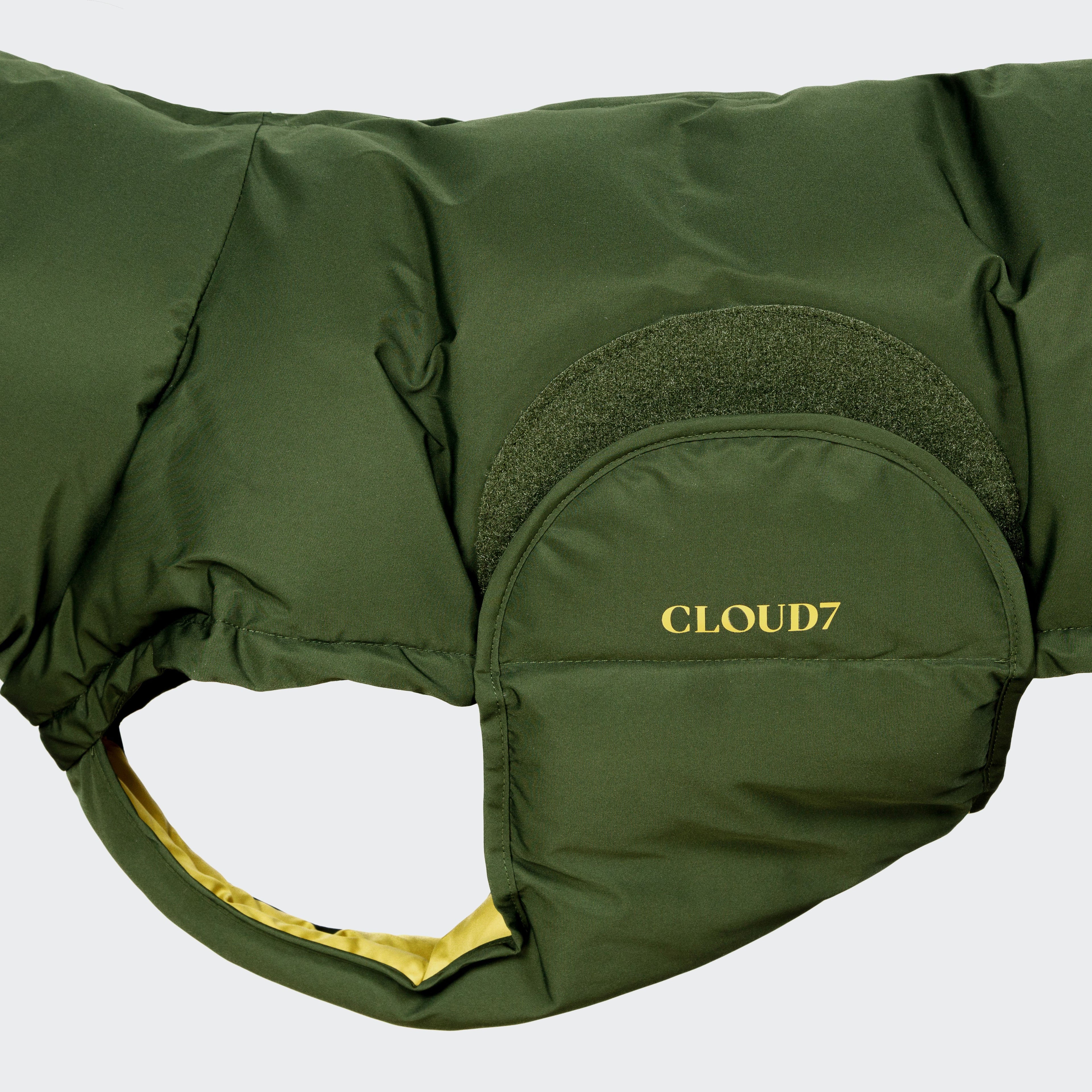Alaska PRO Olive Dog Coat – Premium Winter Jacket for Dogs