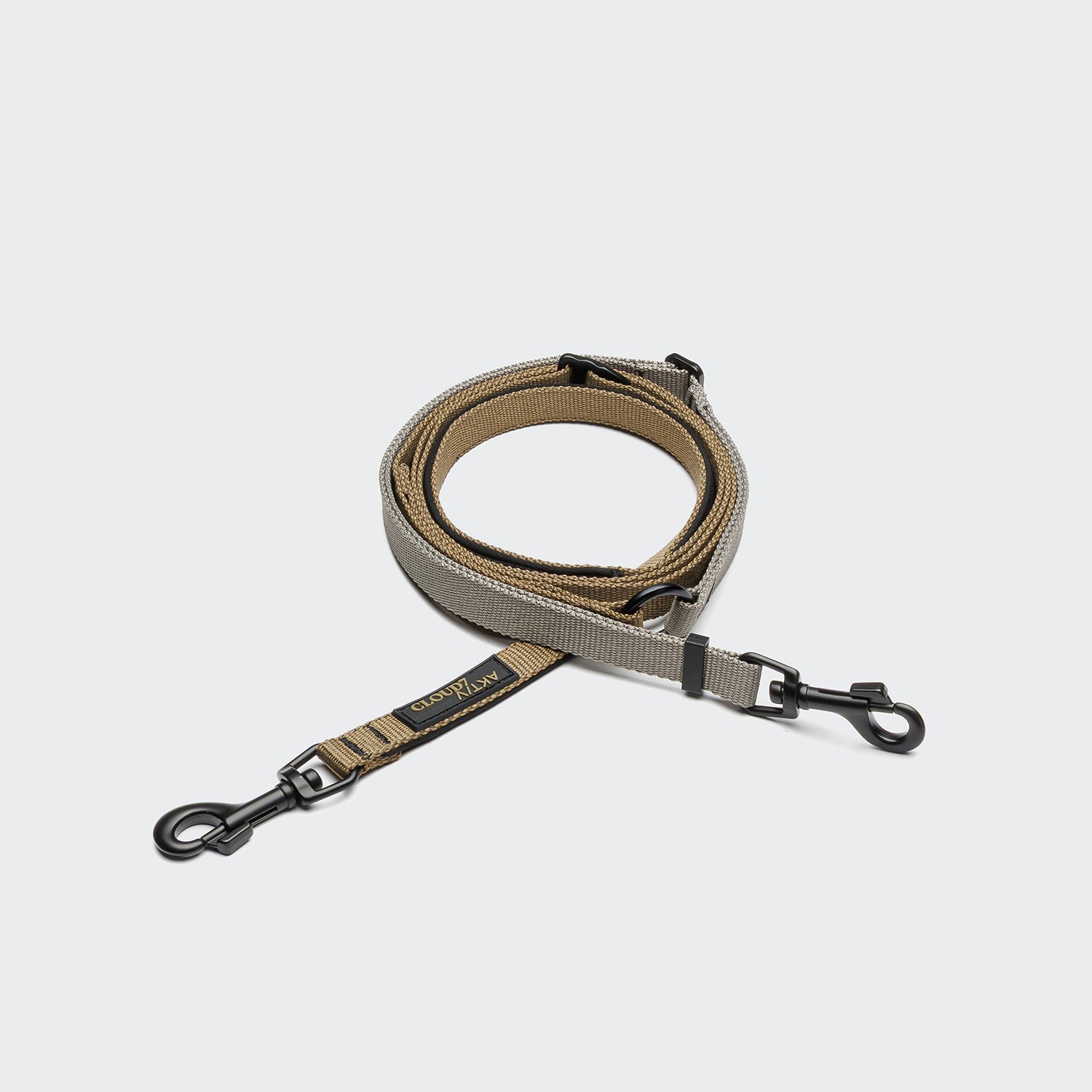 AKTIV L-1 Hands-Free Leash in Khaki/Grey
